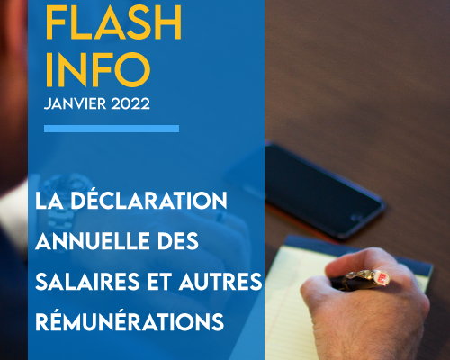 déclaration annuelle des salaires