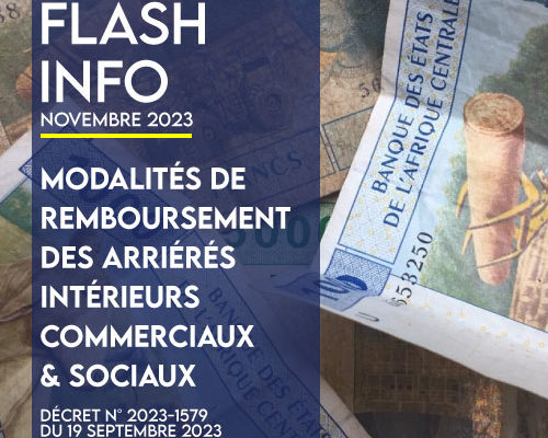 Modalités de remboursement des arriérés intérieurs commerciaux et sociaux Congo