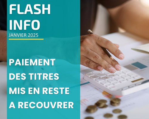 paiement des titres mis en reste à recouvrer