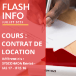 Cours : contrat de location Référentiels : SYSCOHADA Révisé – IAS 17 – IFRS 16 exco cacoges, congo, flash info