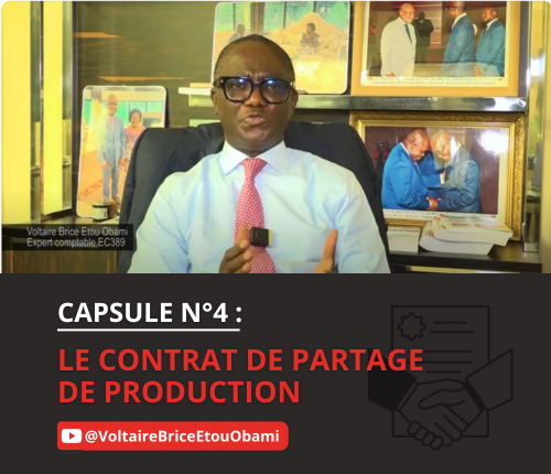 Le contrat de partage de production