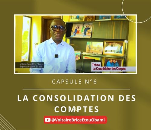 La consolidation des comptes