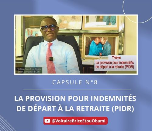 La-provision-pour-indemnites-de-depart-a-la-retraite-PIDR, congo cacoges brice etout obami