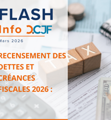 Recensement des dettes et créances fiscales CCJF EXCO CACOGES